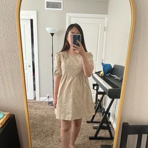 Aritzia wilfred babydoll dress